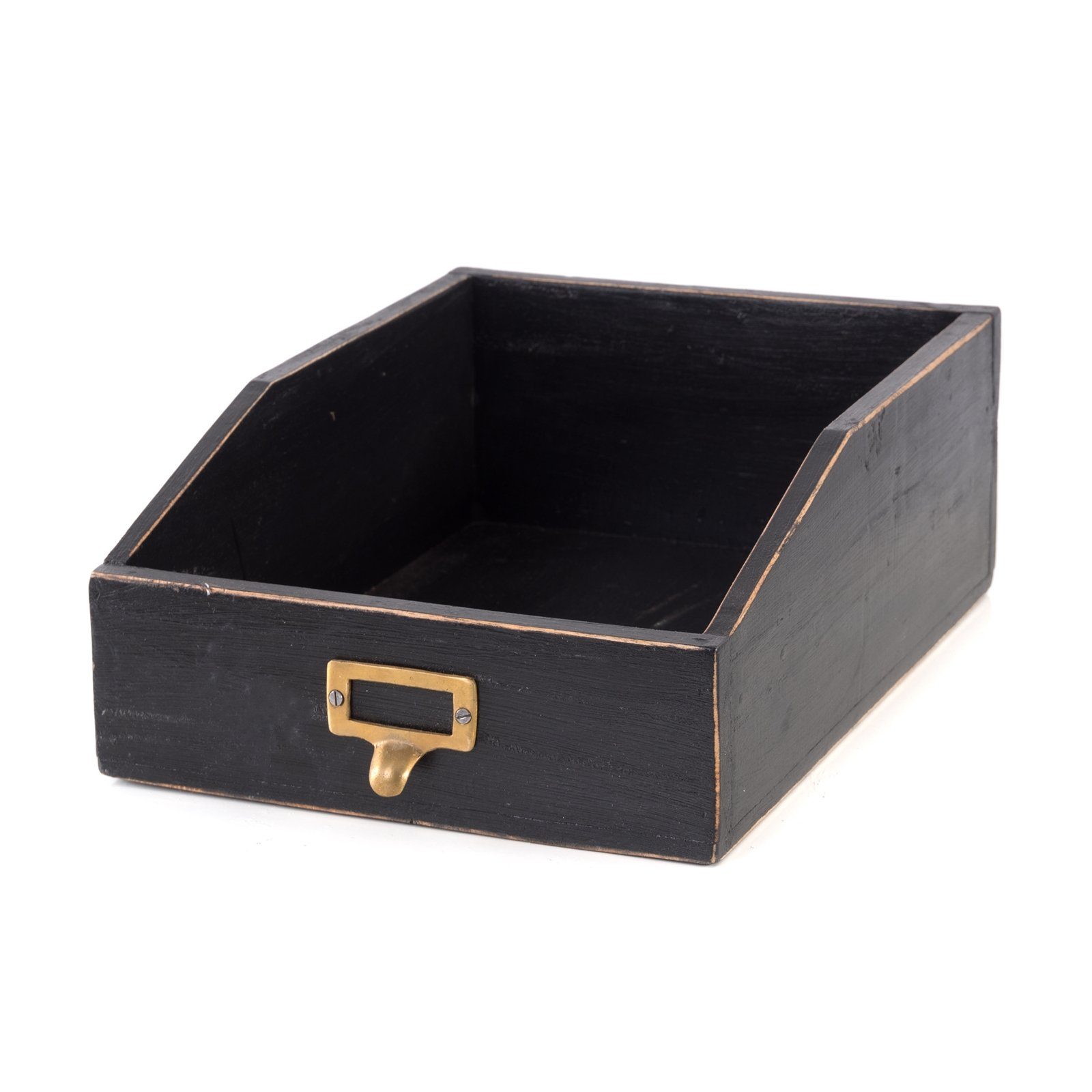 DESIGN DELIGHTS Aufbewahrungsbox DOKUMENTENABLAGE "CARTA", Altholz günstig online kaufen
