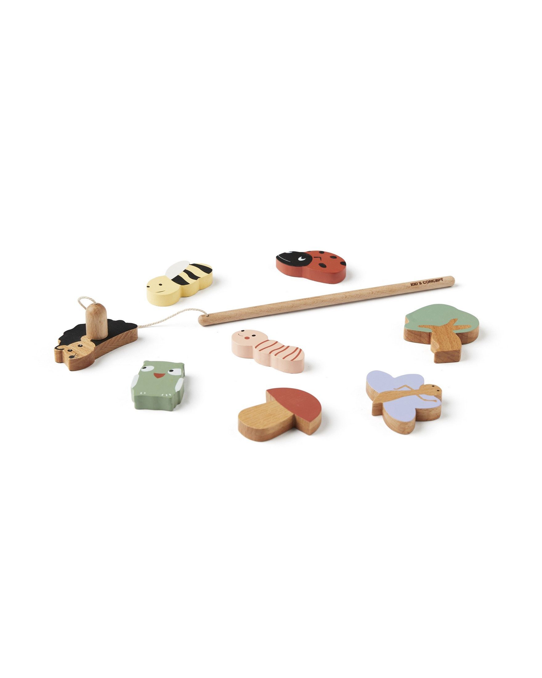 Kids Concept Lernspielzeug Kids Concept Angelspiel Edvin - ab 2 Jahre - 22,5x17x2cm (9-St)