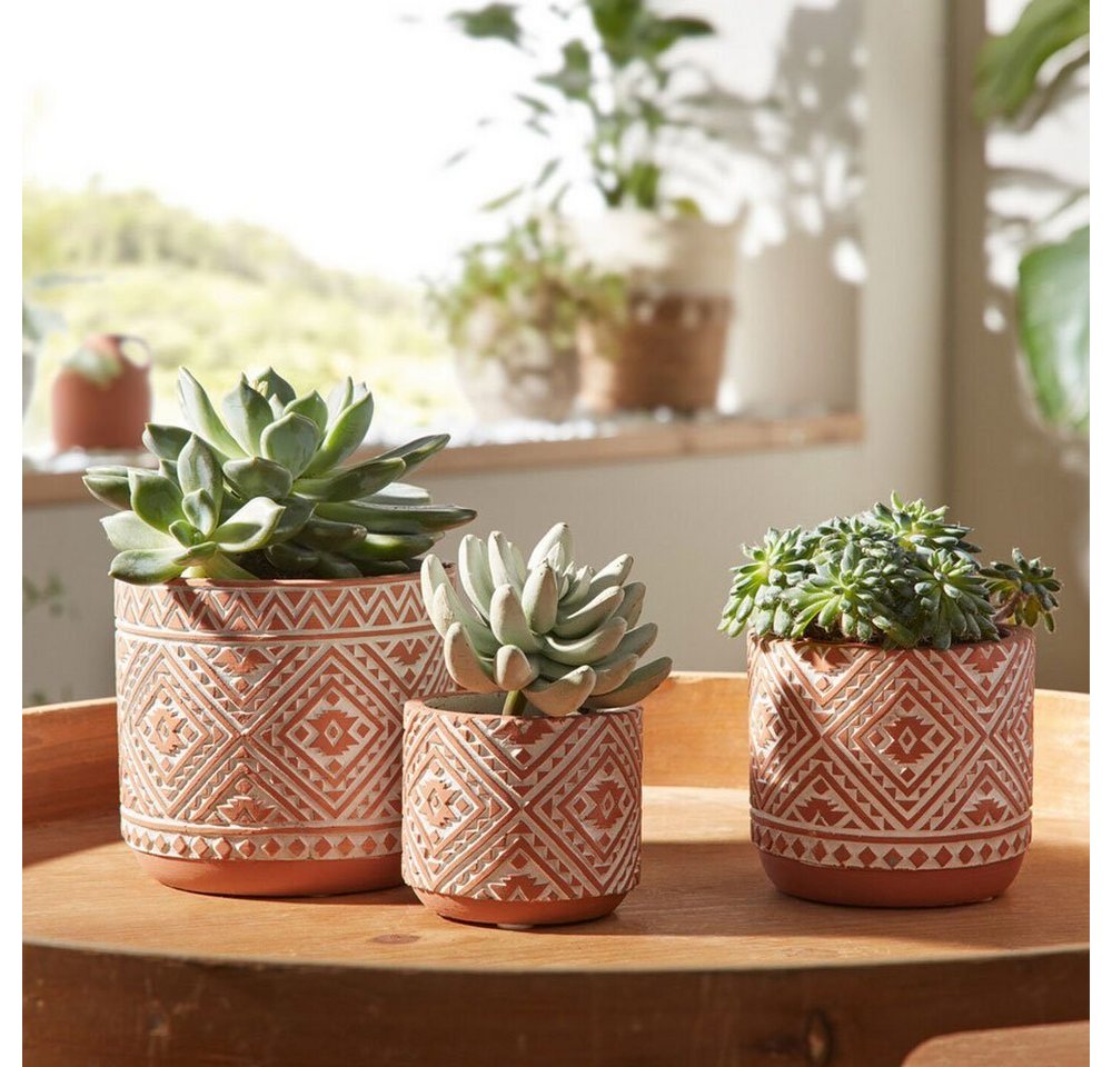 Thumbnail - Home-trends24.de Blumentopf Blumentopf Terracotta Pflanztopf Blumentöpfe Pflanzgefäss Pflanzer
