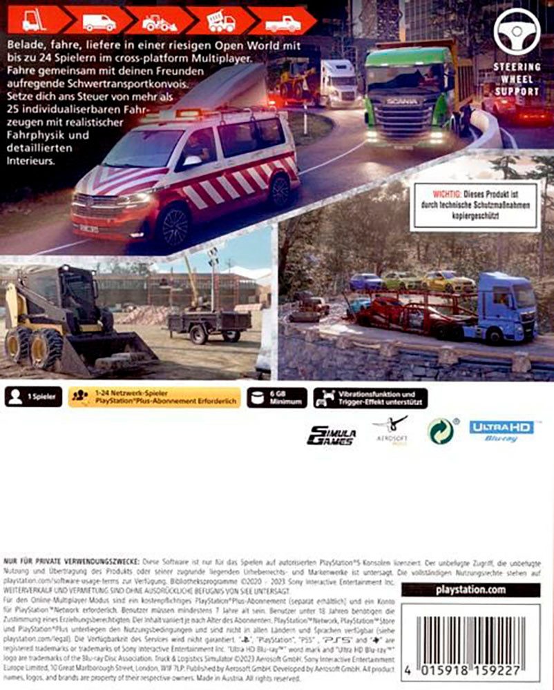 Truck und Logistics Simulator - [Playstation 5] PlayStation 5