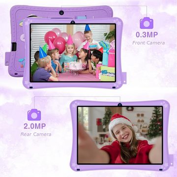 KeepUs K7 Tablet für Kinder, Mit GMS zertifiziert, 2 GB RAM Tablet (7", 32 GB, Android 11, WiFi Dual-Kameras Kindersicherung Lern-mit Kid-Proof Schutzhülle)