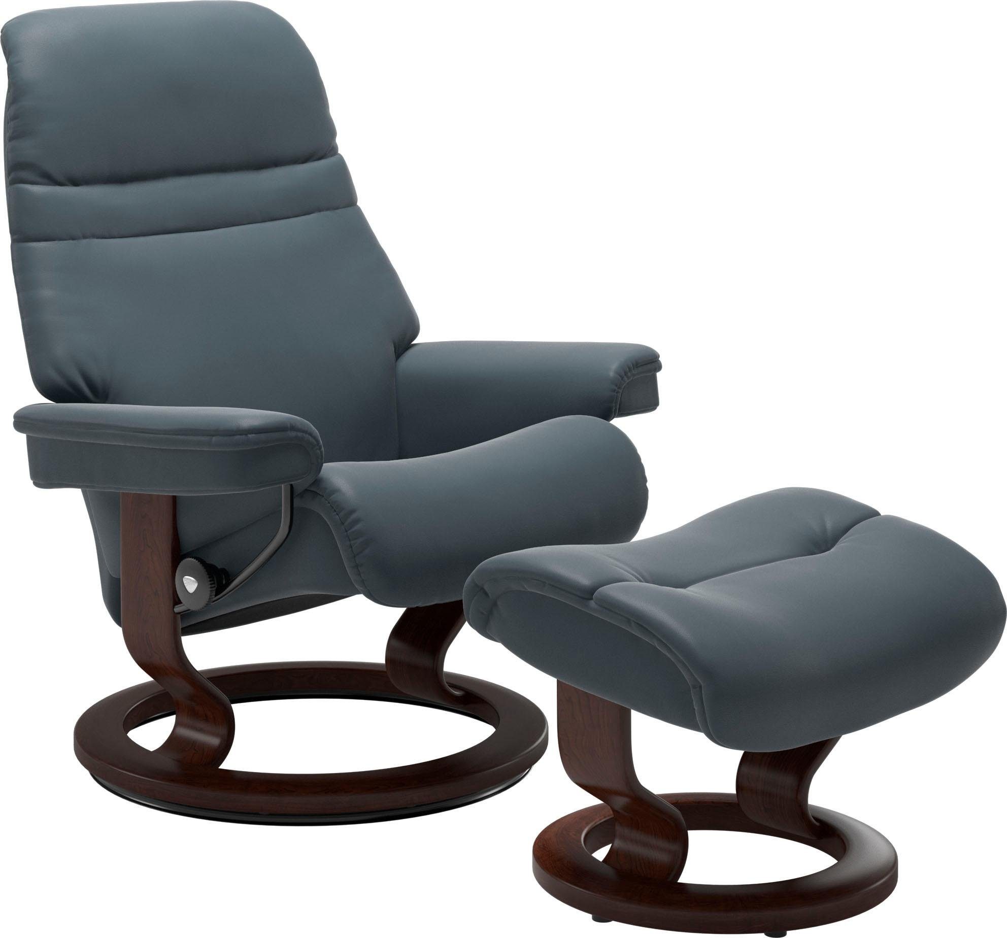 Stressless® Relaxsessel Sunrise, mit Classic Base, Größe L, Gestell Braun