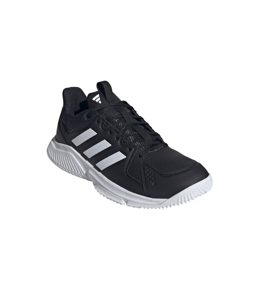adidas Performance Hallen-Indoorschuhe Court Flight schwarz/weiss Herren Badmintonschuh