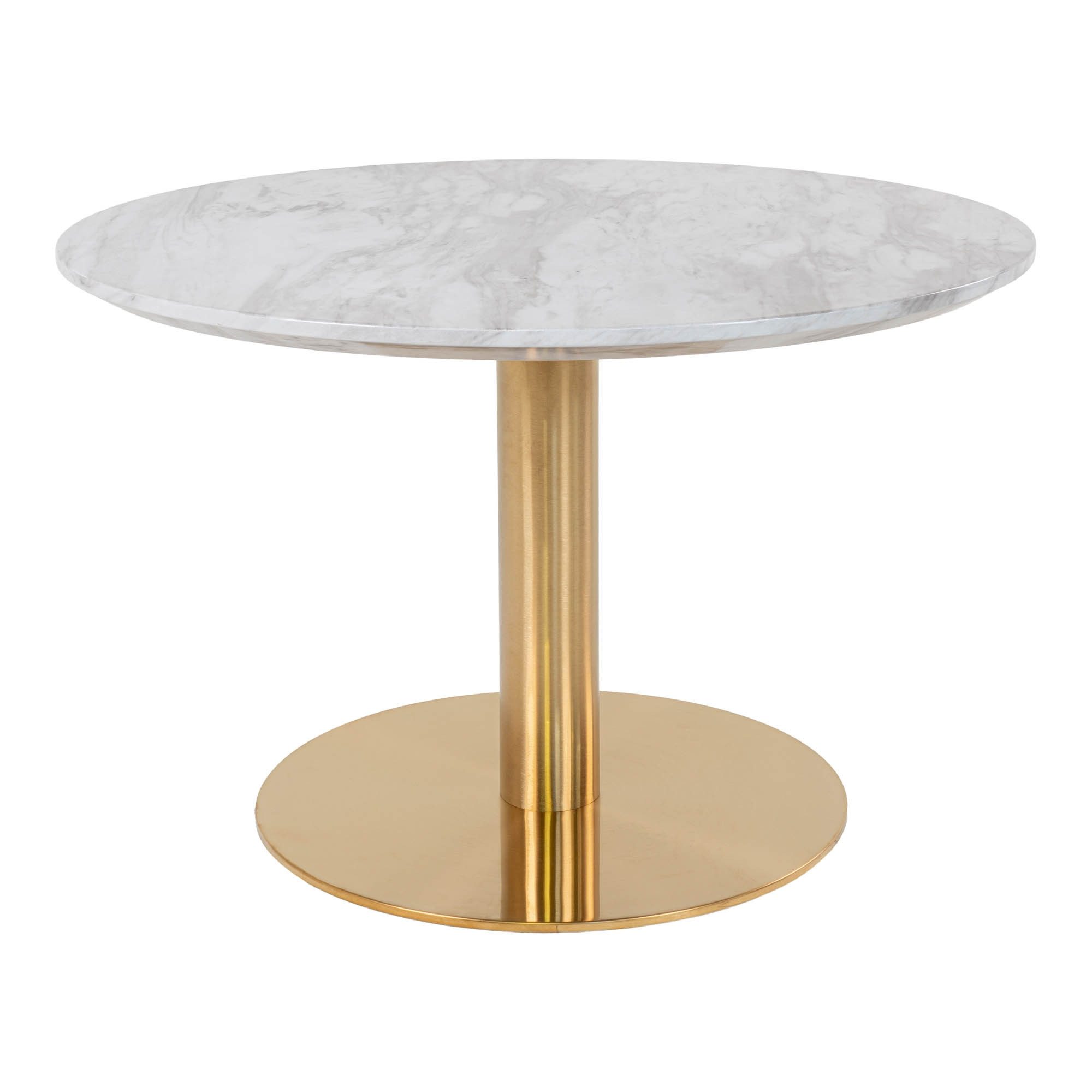 House Nordic Couchtisch in Weiss, Marmor - 70x45x70cm (BxHxT)