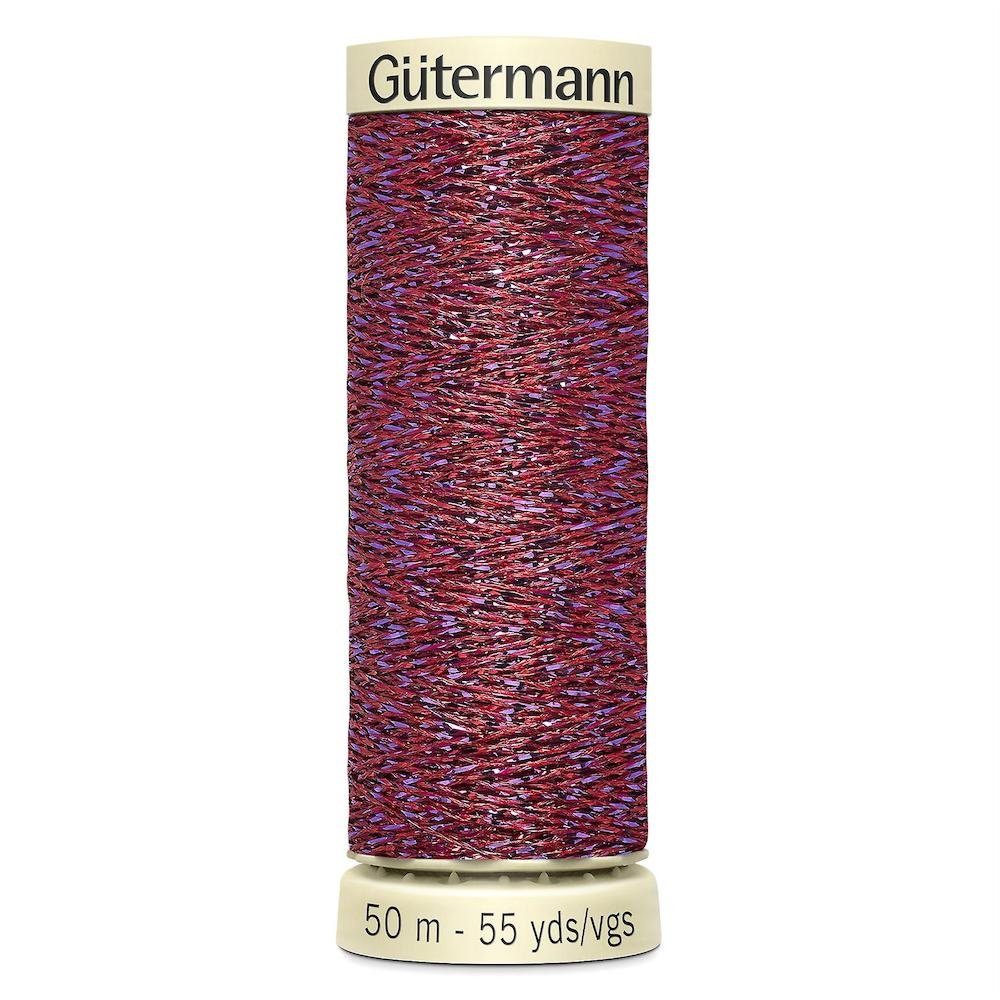 Gütermann Dekofigur Metalleffekt-Faden W 331 50 m W331 0247 pink