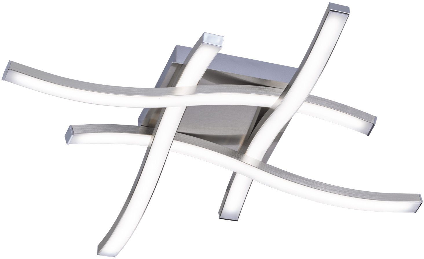 Reality Leuchten LED Deckenleuchte Route, LED fest integriert, Warmweiß, mo günstig online kaufen