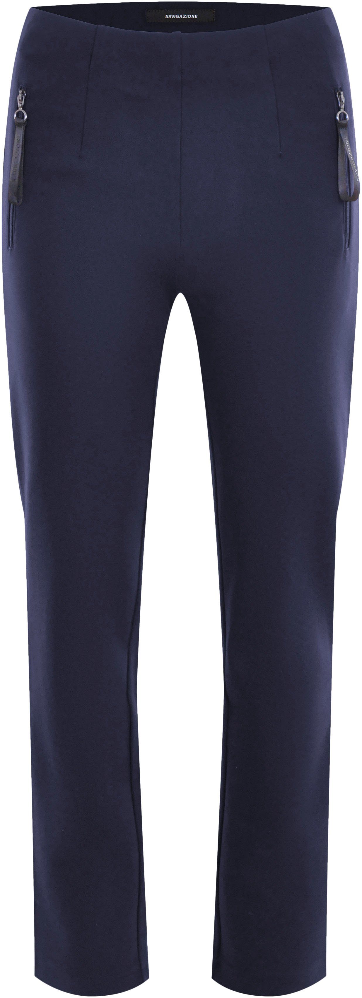 Unifarbe in Navy NAVIGAZIONE Stretch-Hose