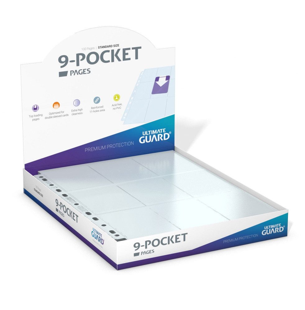 Sammelkarte Ultimate Guard 9-Pocket Pages (100)