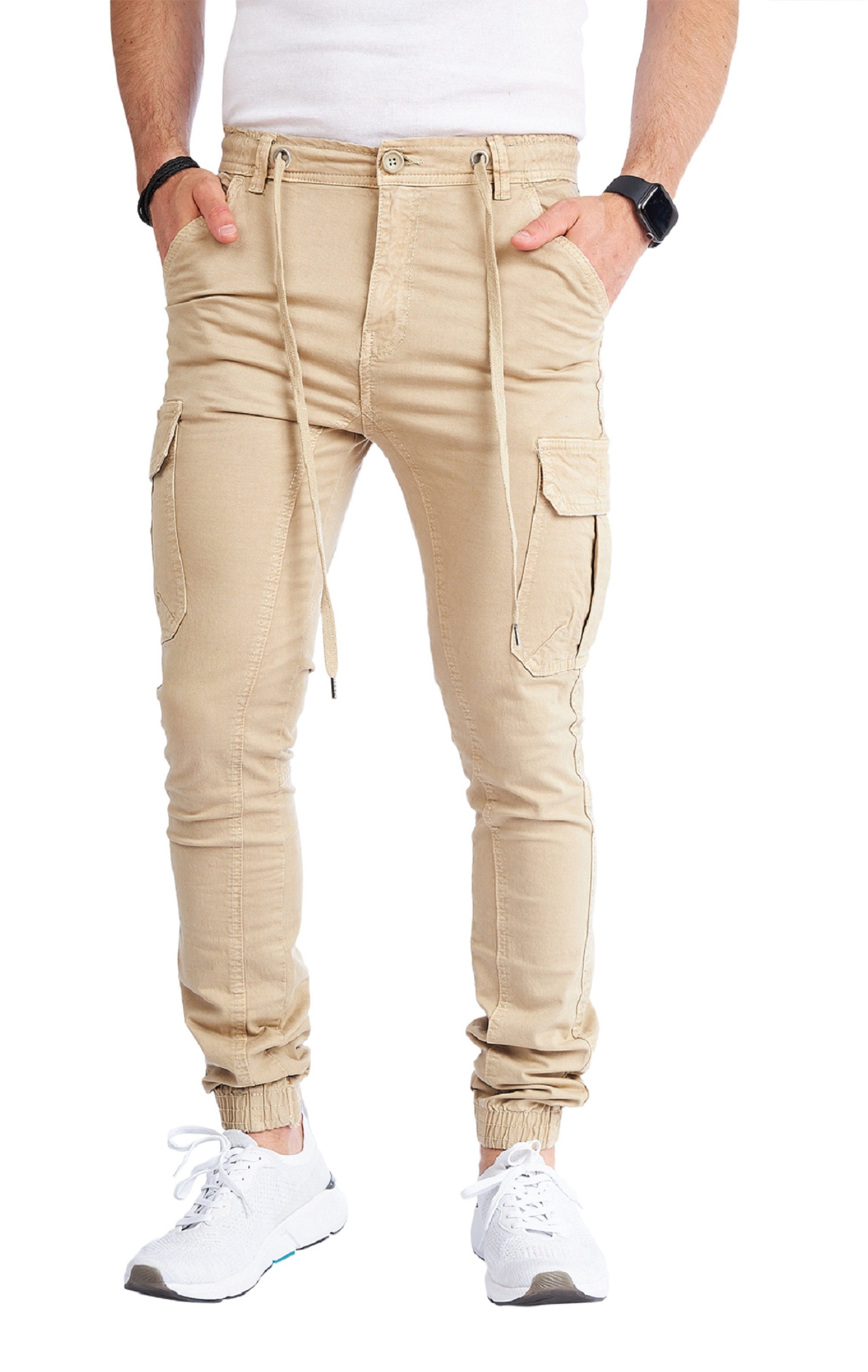 Styleko Cargohose Slim fit Cargohose Herren günstig online kaufen