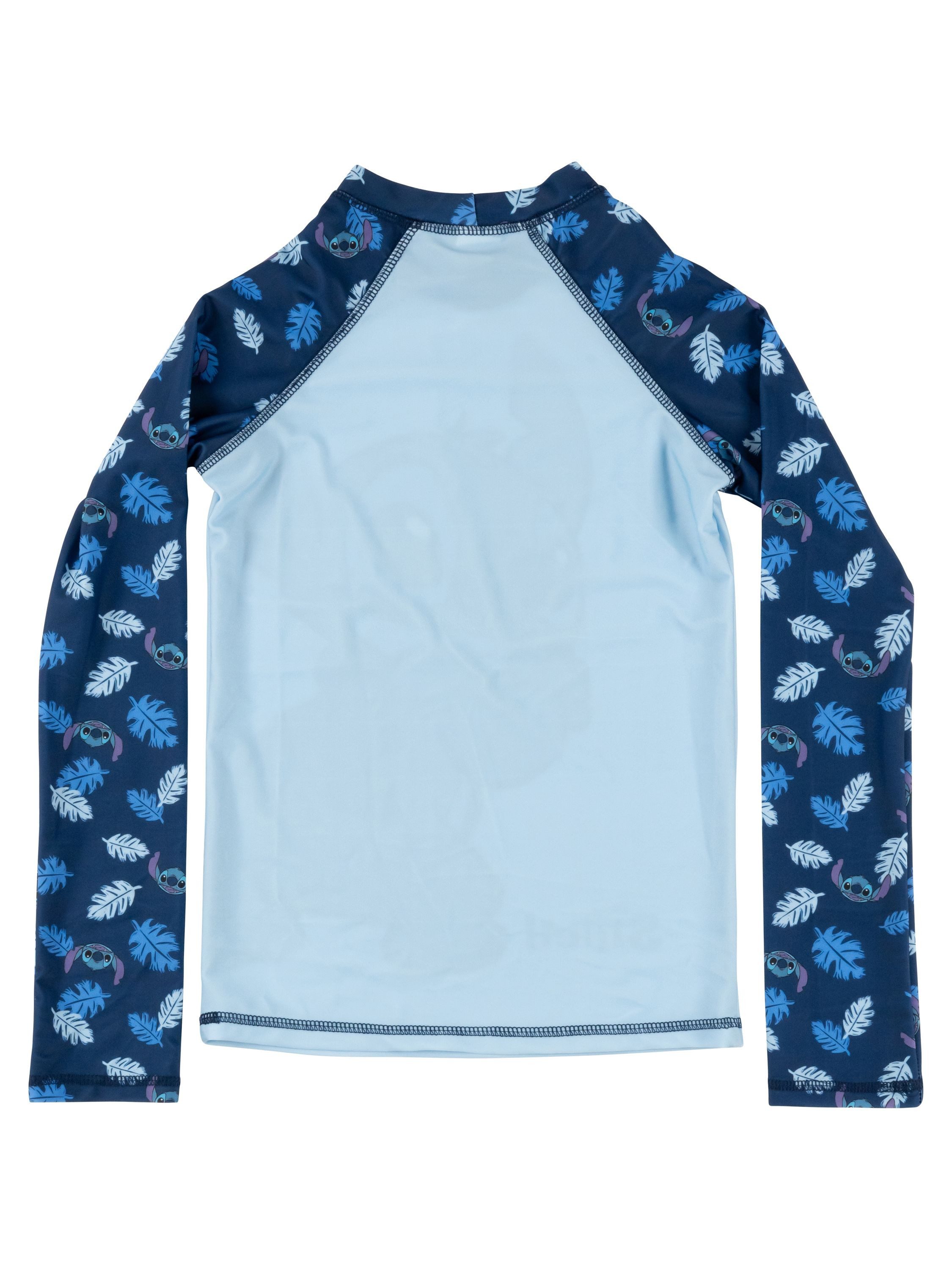 United Labels® Badeanzug Lilo & Stitch Schwimmset UV-Schutz 30 Badeanzug langarm Shirt Hose