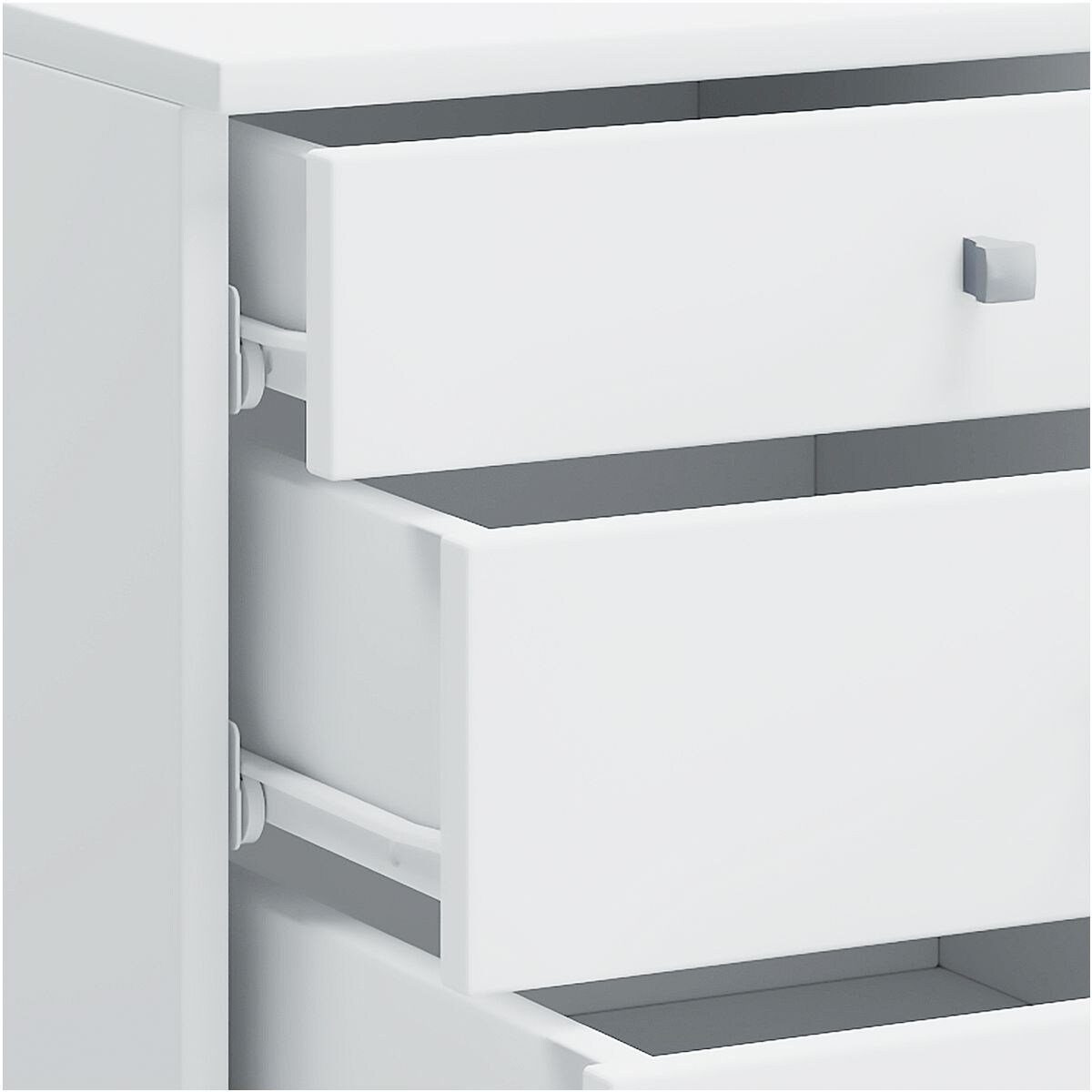 VCM Container Lona mit 3 Schubladen und 1 Utensilo