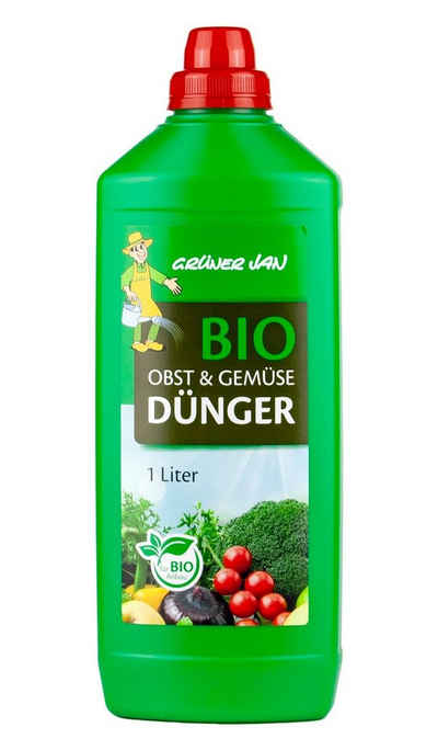 BURI Pflanzendünger 1L Bio Gemüsedünger Obstdünger Flüssigdünger Tomatendünger Dünger
