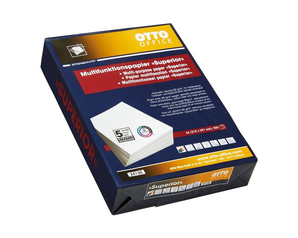 Thumbnail - Otto Office Premium Druckerpapier Superior, Format DIN A4, 80 g/m², 170 CIE
