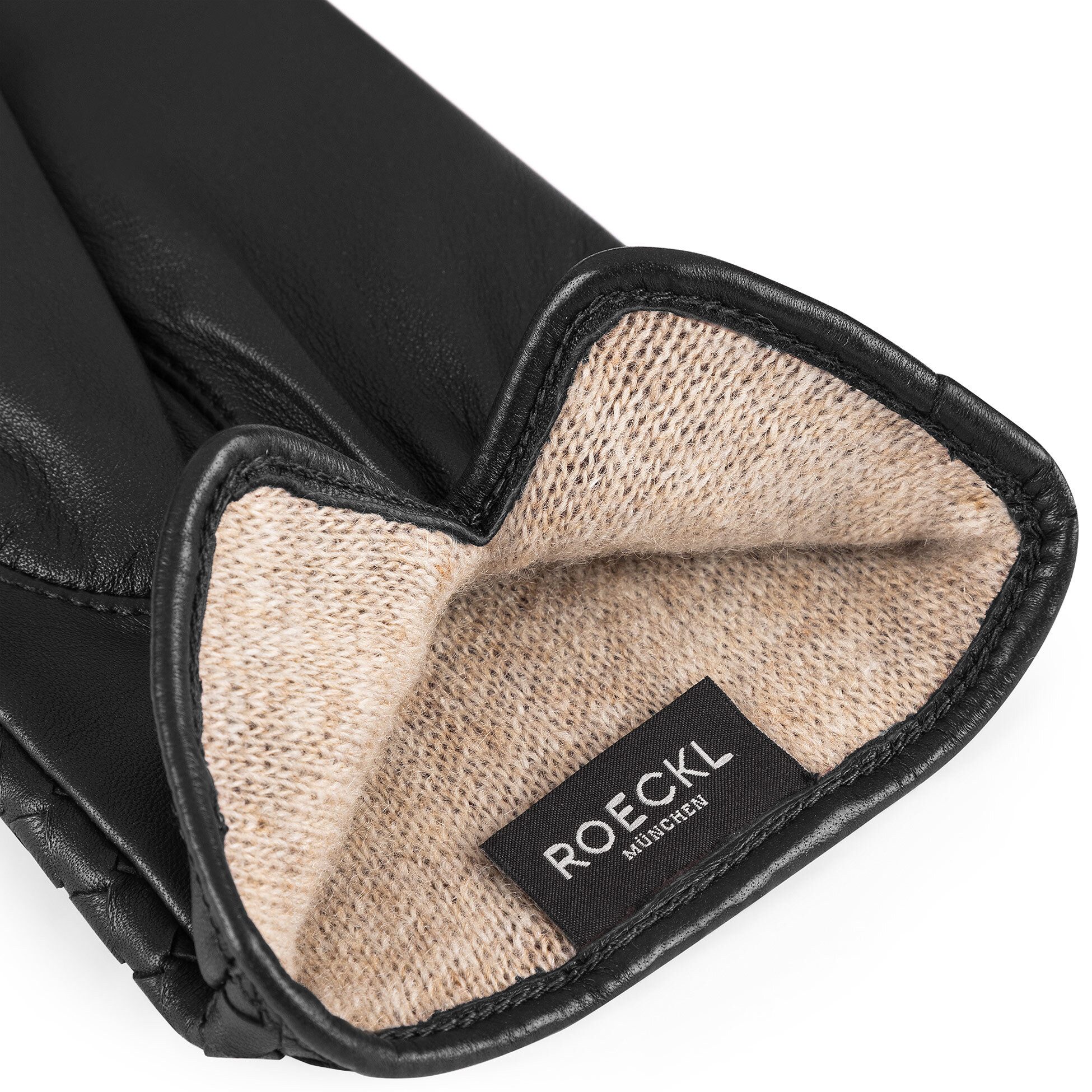 Roeckl Lederhandschuhe FAENZA Gewebte Lederhandschuhe