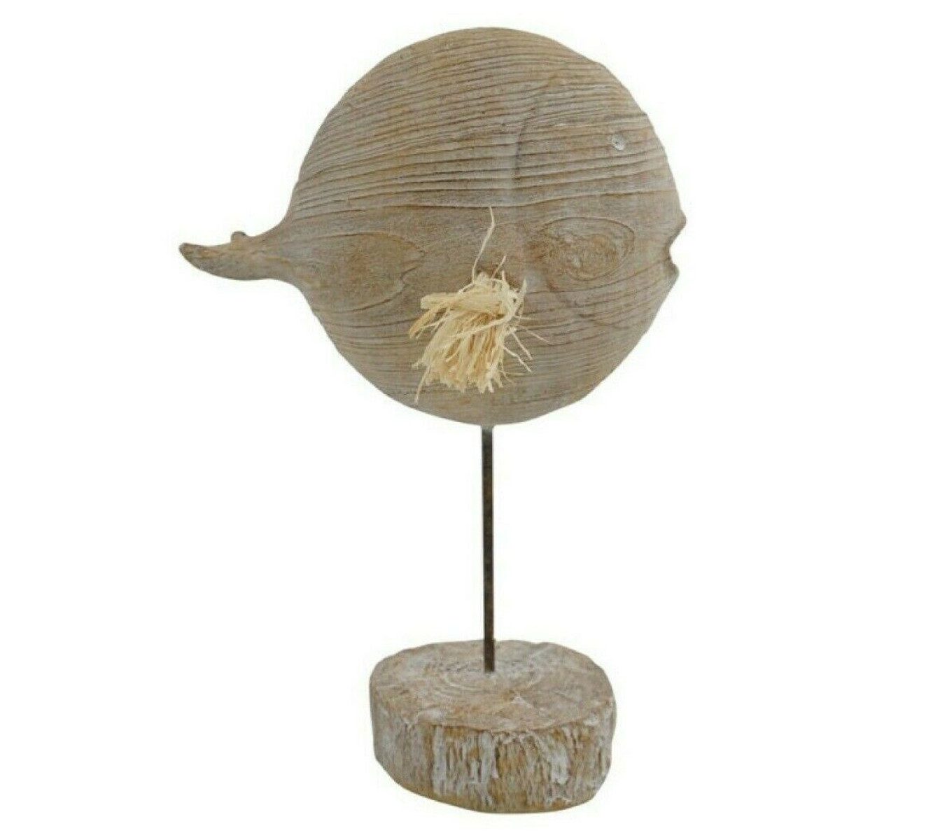 Dekofigur Fisch Deko Maritim Skulptur Polyresin 22x10cm H35cm