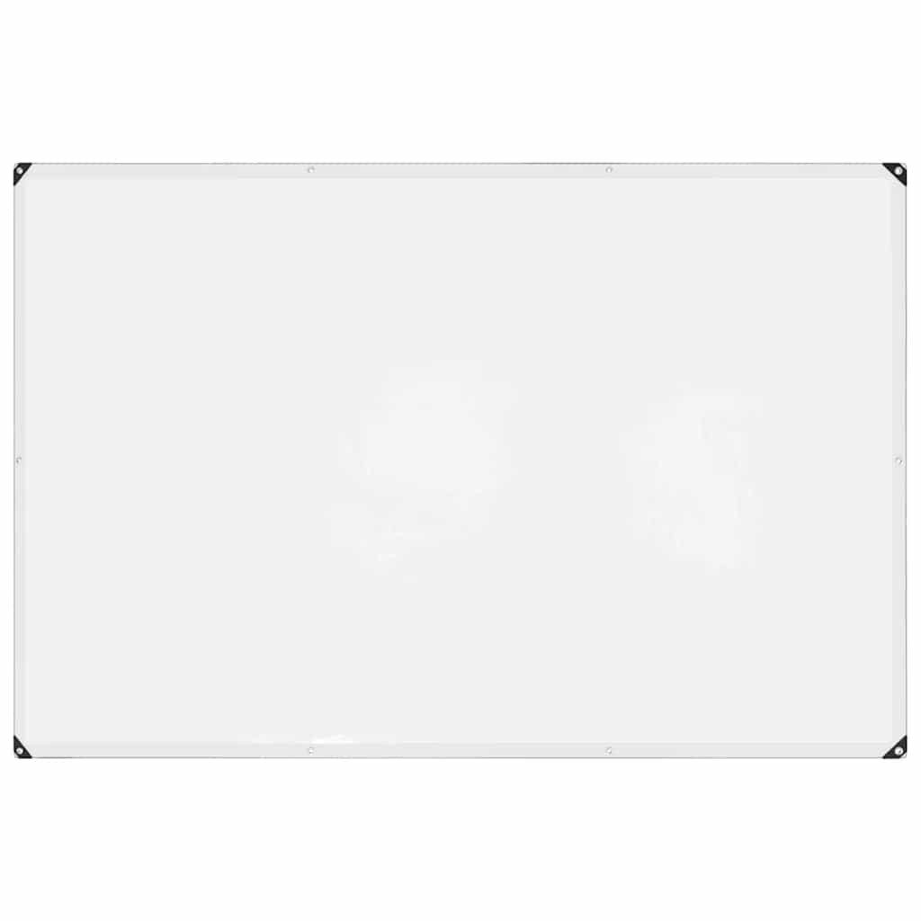 vidaXL Schutzplane Transparente Plane mit Ösen 2x3 m Polyethylen (1-St)