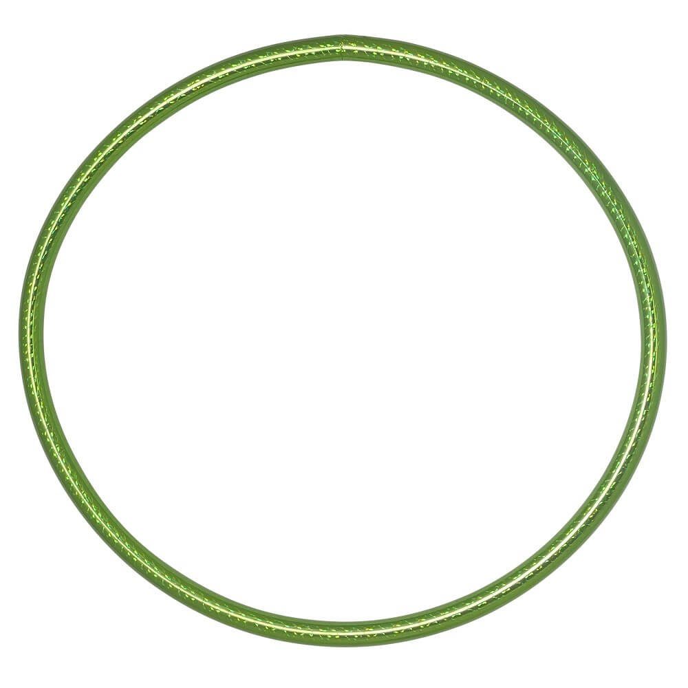 Hula-Hoop-Reifen Kinder Hula Hoop, Hologramm Farben, Ø 60cm Grün