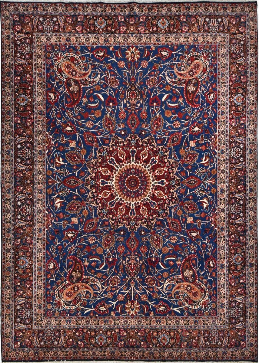 Orientteppich Mashhad 295x406 Handgeknüpfter Orientteppich / Perserteppich, Nain Trading, rechteckig, Höhe: 12 mm