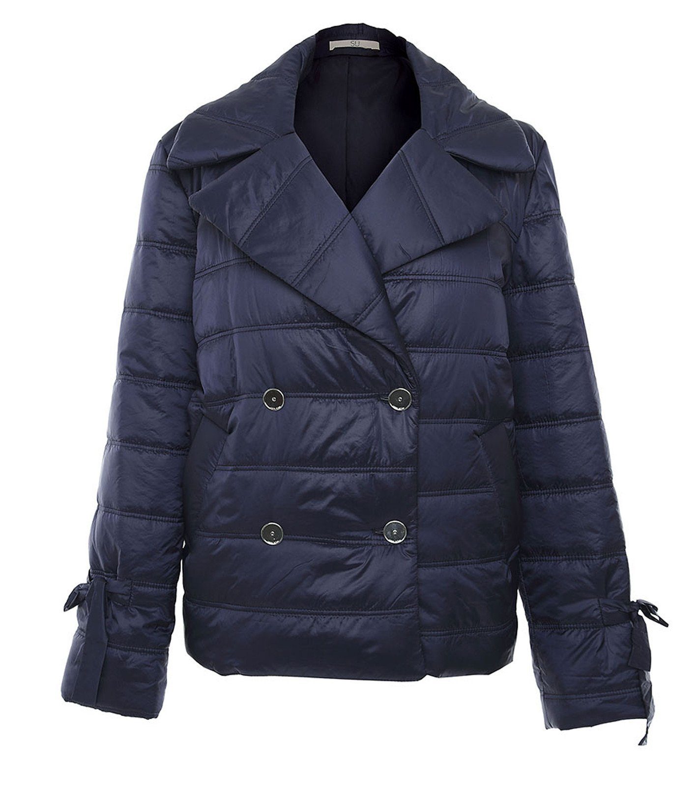 SU Outdoorjacke »SU Isolations-Jacke gefütterte Damen Outdoor-Jacke mit  großem Umlegekragen Wander-Jacke Blau« online kaufen | OTTO