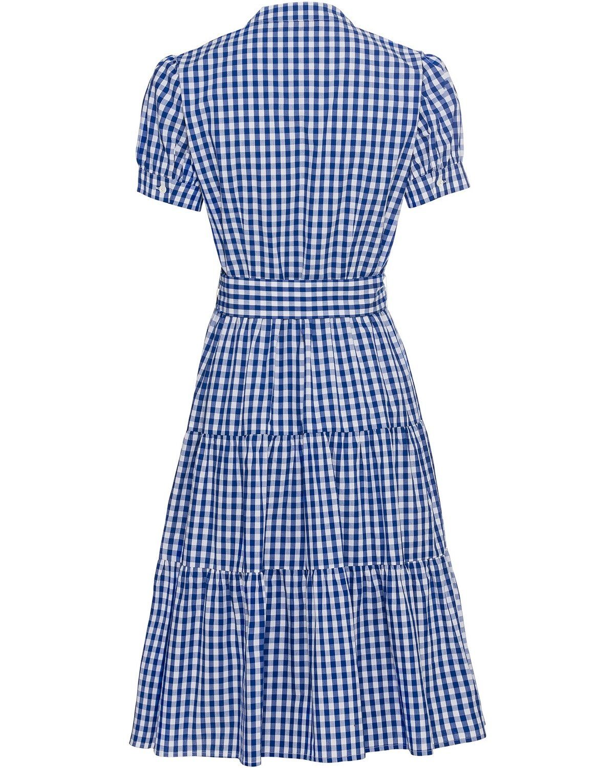 Vichy-Karo Reitmayer Trachtenkleid mit Halbarm-Kleid