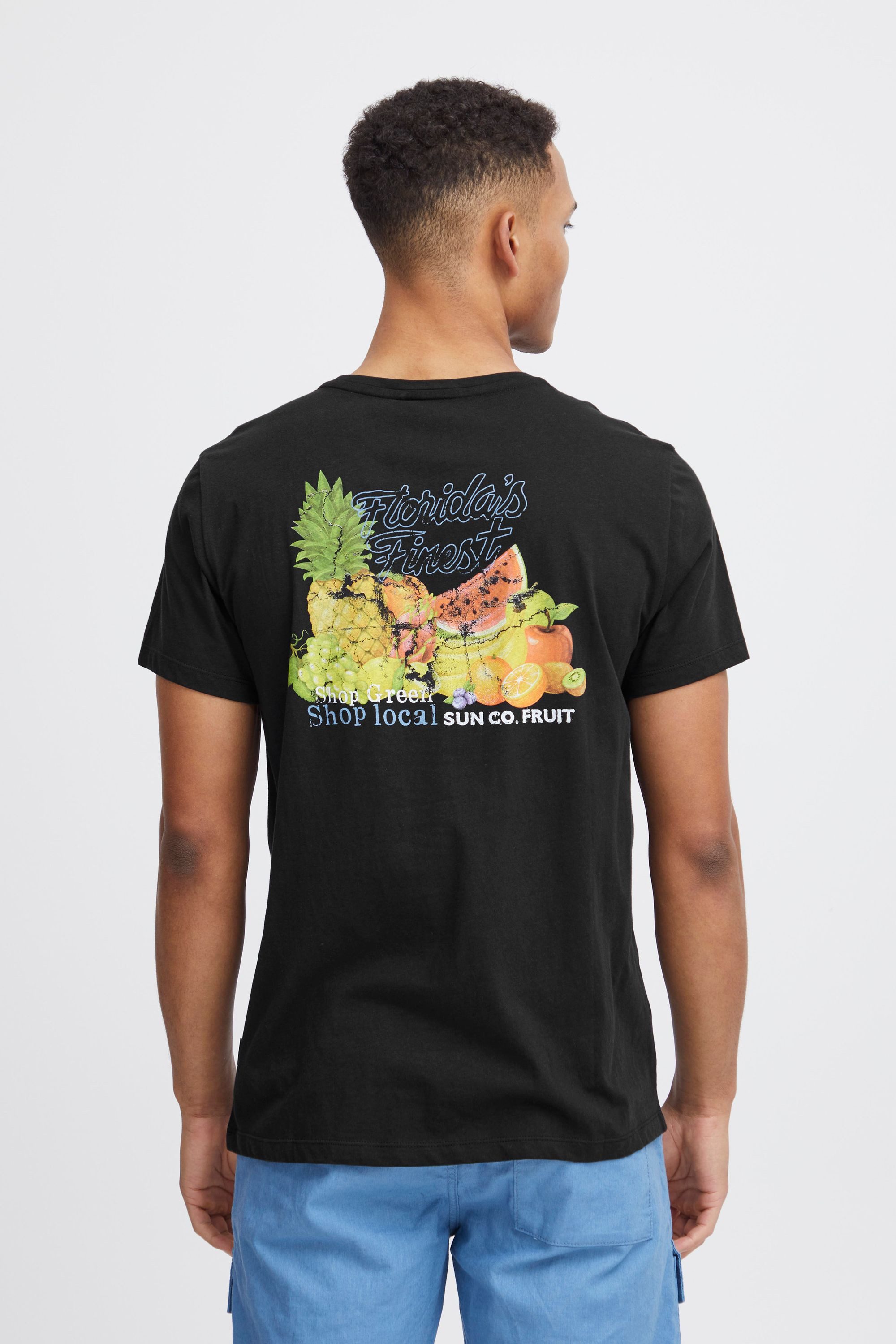 Blend T-Shirt BHTee (1-tlg) Lässiges T-Shirt mit Backprint