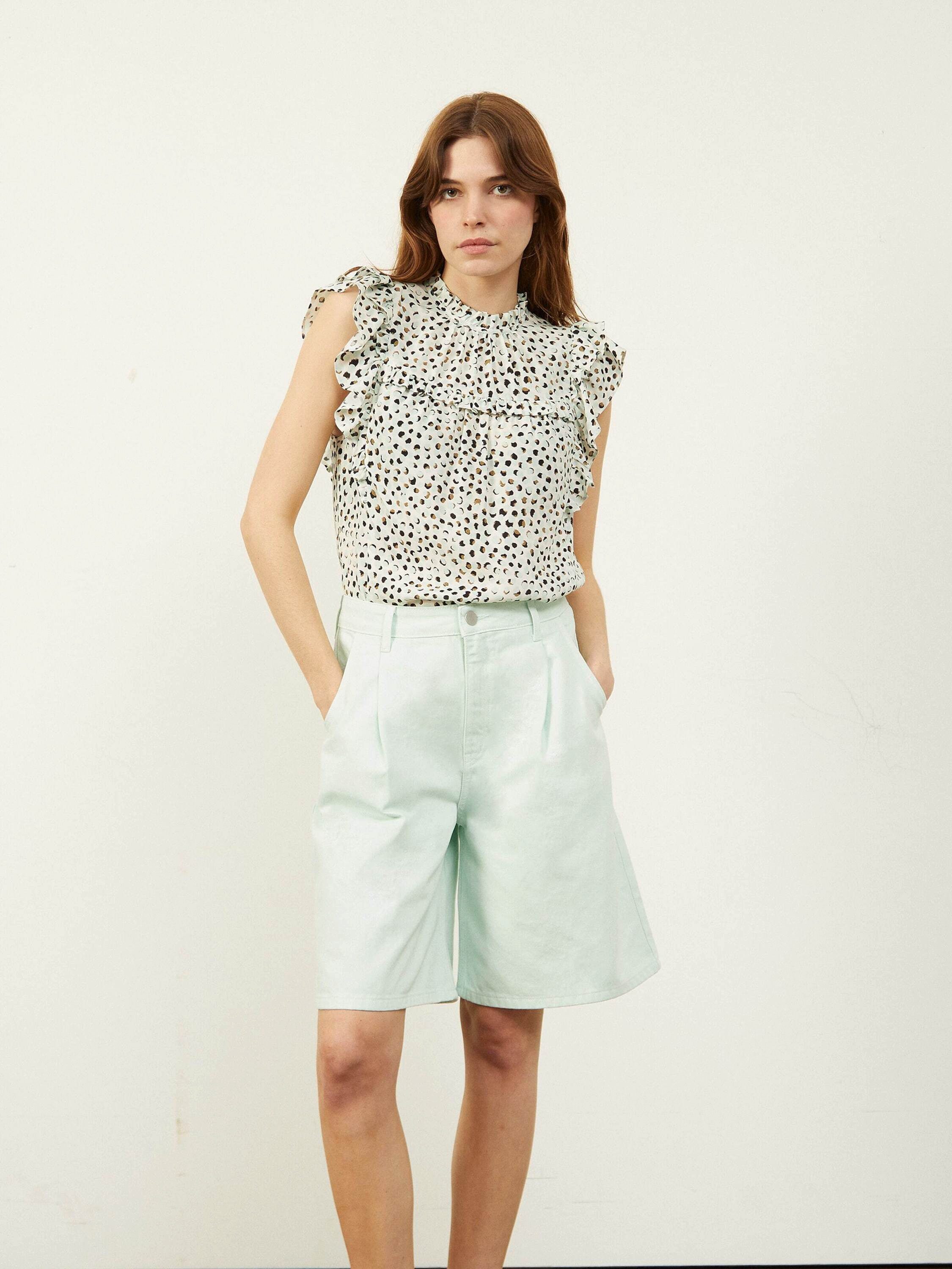 Aligne Jeansshorts Cely (1-tlg) Falten