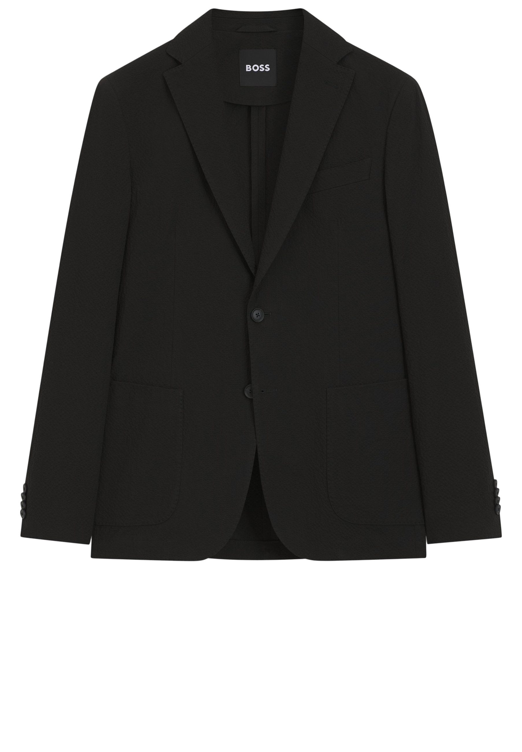 BOSS Anzugsakko C-Hanry aus Baumwoll-Seersucker (1-tlg)