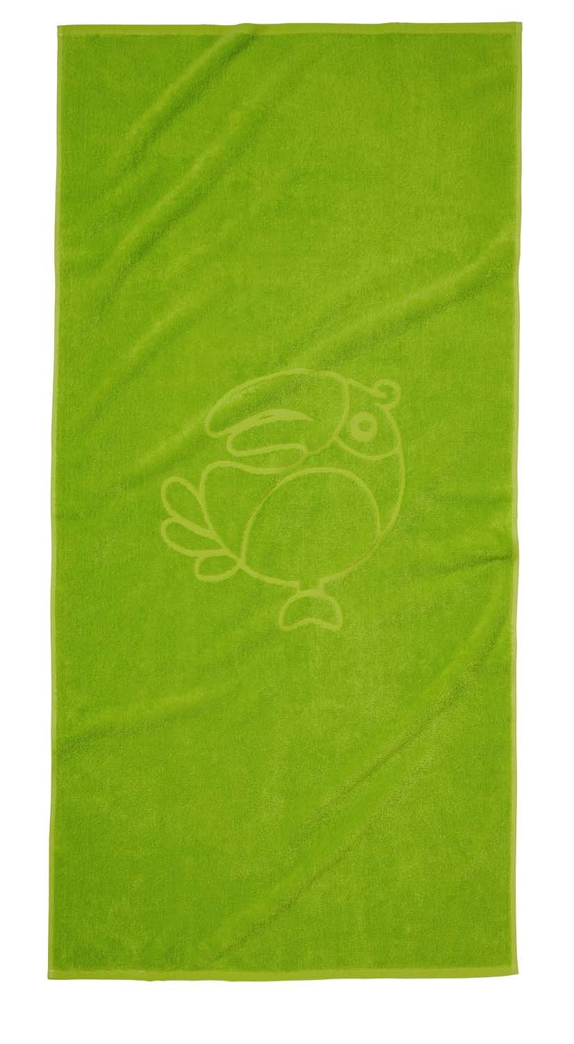 JAKO-O Полотенца JAKO-O Badetuch retro, 70x140cm, grün, flauschiger Frottier