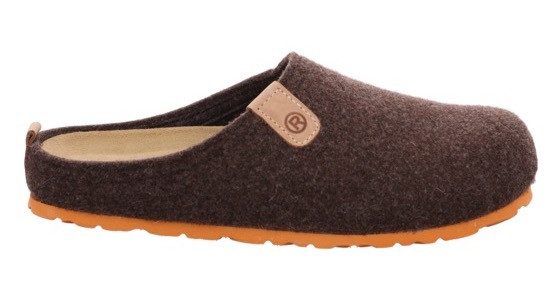 Rohde NAPOLI-H Pantoffel, Clog, Hausschuh, Homeslipper mit herausnehmbarer Innensohle