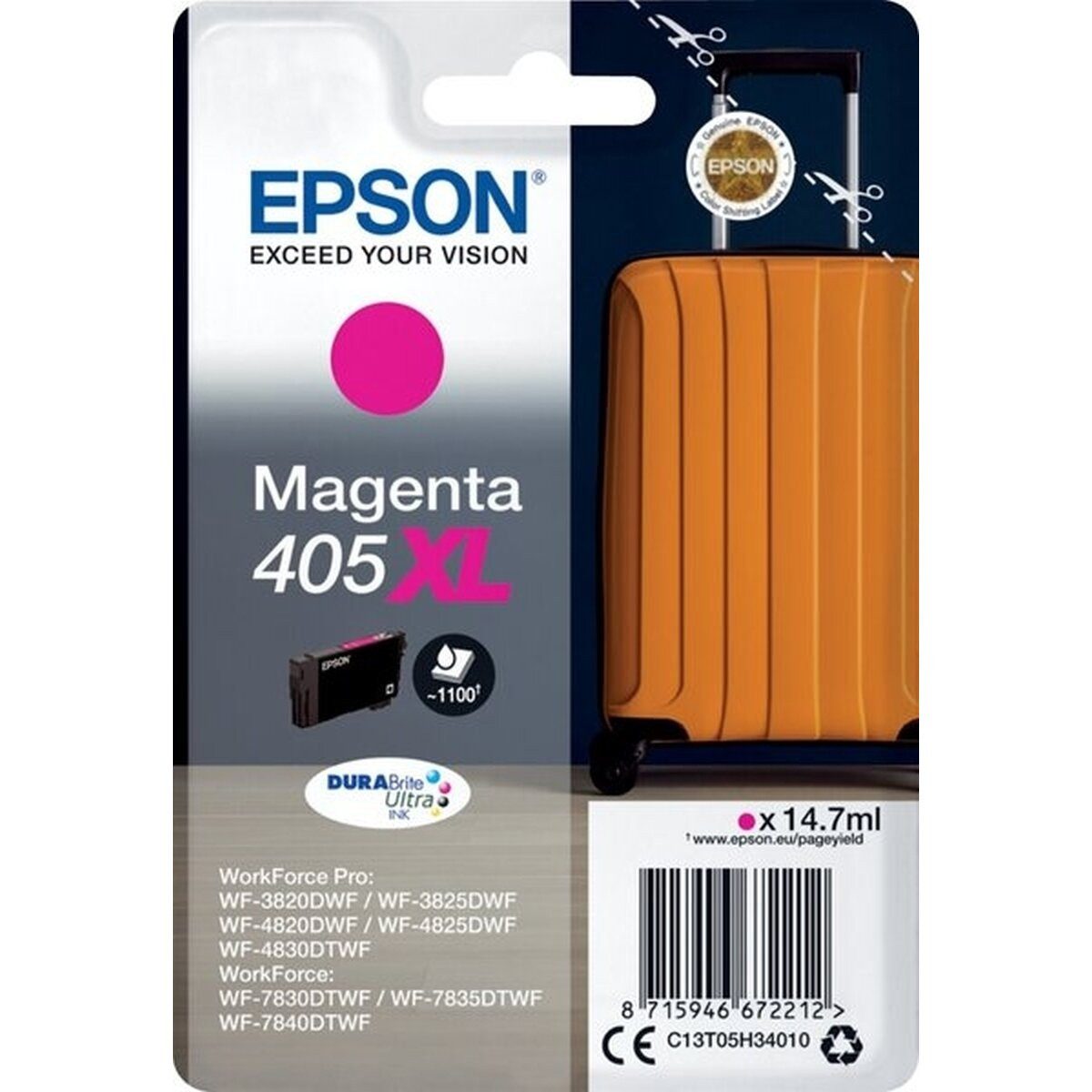 Epson Tinte Original Epson 405XL magenta Nachfülltinte (x)