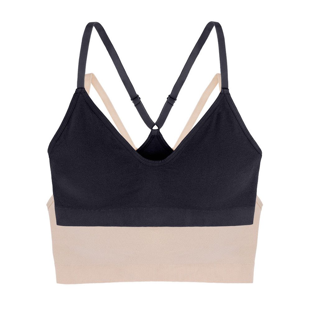 Dorina Bralette-BH REVIVE-2PP verstellbare Träger, bequem, weiche Oberfläche
