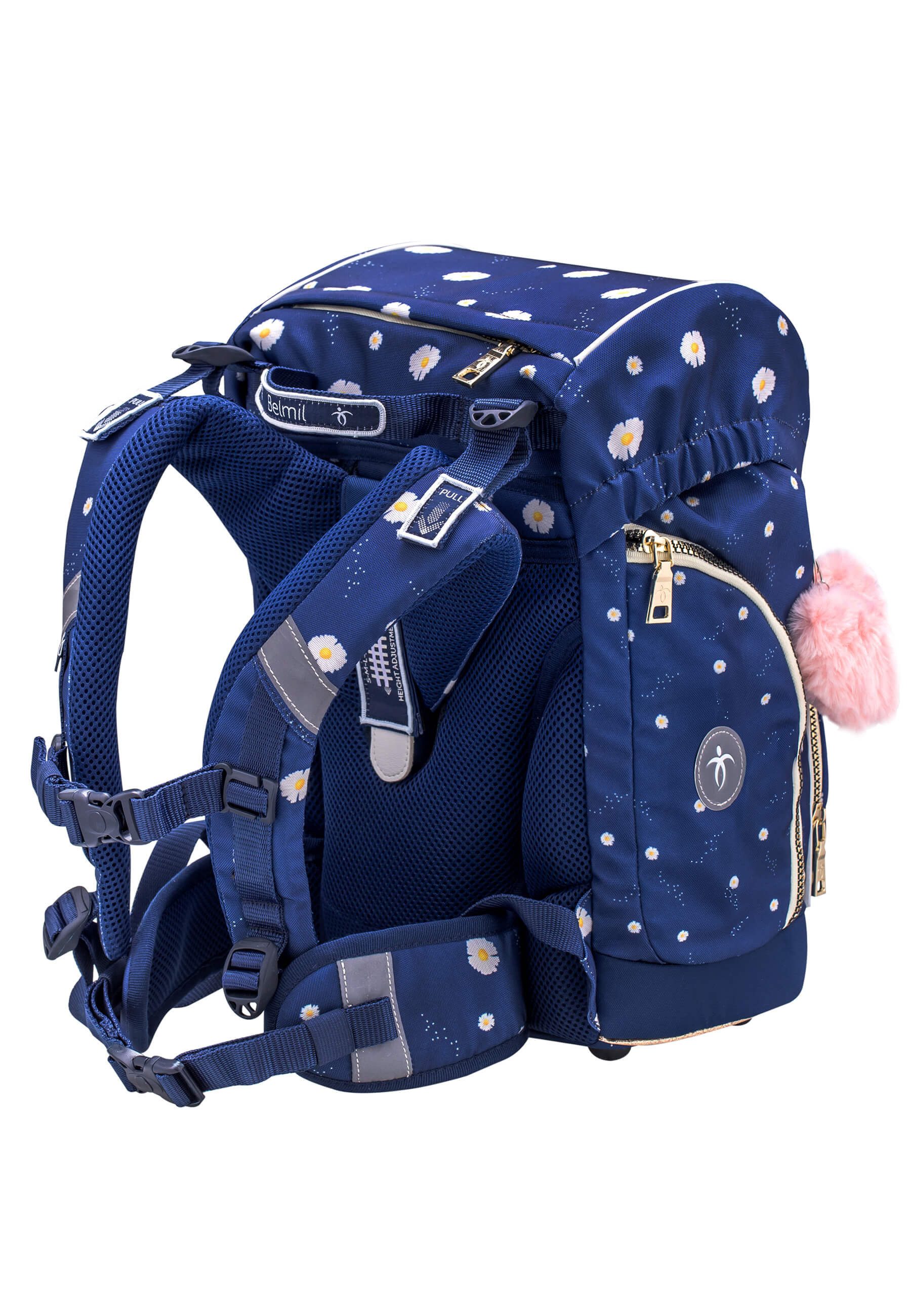 Belmil Schulranzen Comfy Plus Premium Set (5-tlg., Schulranzen Set 5 tlg)