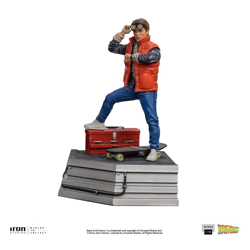 Iron Studios Merchandise-Figur Zurück in die Zukunft Art Scale Statue 1/10 Marty McFly 20 cm
