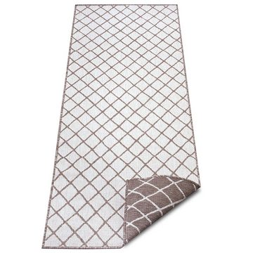Teppich In- & Outdoor Wendeteppich Malaga Beige Creme, NORTHRUGS, rechteckig, Höhe: 5 mm