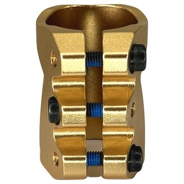 Chilli Stuntscooter Chilli Pro Scooter Riders Choise 3-Bolt Stunt-Scooter Clamp 34,9 Gold