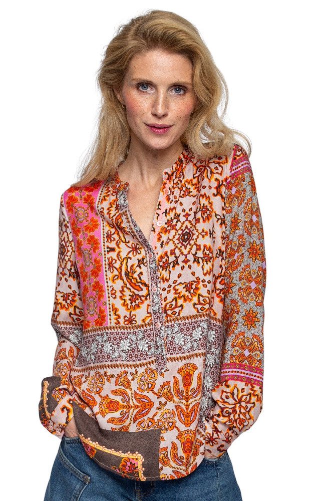 Emily Van Den Bergh Schlupfbluse Damenbluse 9138-920