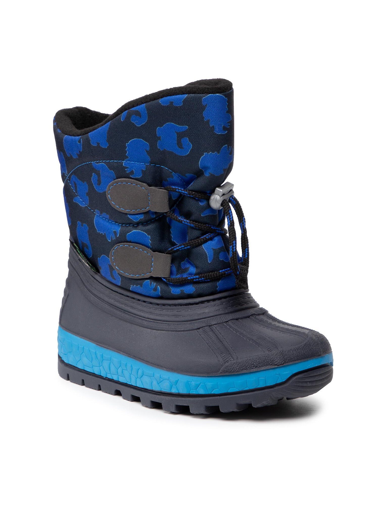 Boatilus Schneeschuhe Schneeschuhe Youth Joggy Sport Lace NJ09 VAR. 17ZT Navy Bb Dino