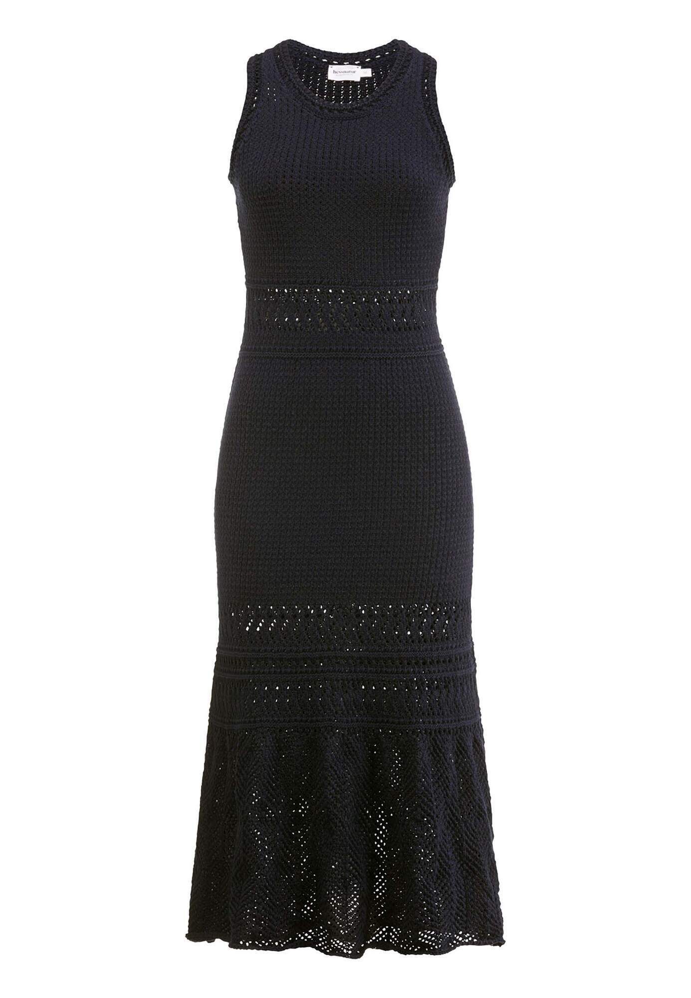 Hessnatur Strickkleid aus reiner Bio-Baumwolle (1-tlg) günstig online kaufen