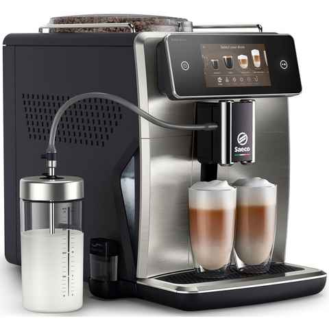 Saeco Kaffeevollautomat Saeco Xelsis Deluxe SM8785/00, 22 Kaffeespezialitäten, 8 Benutzerprofilen und 5" Touchscreen