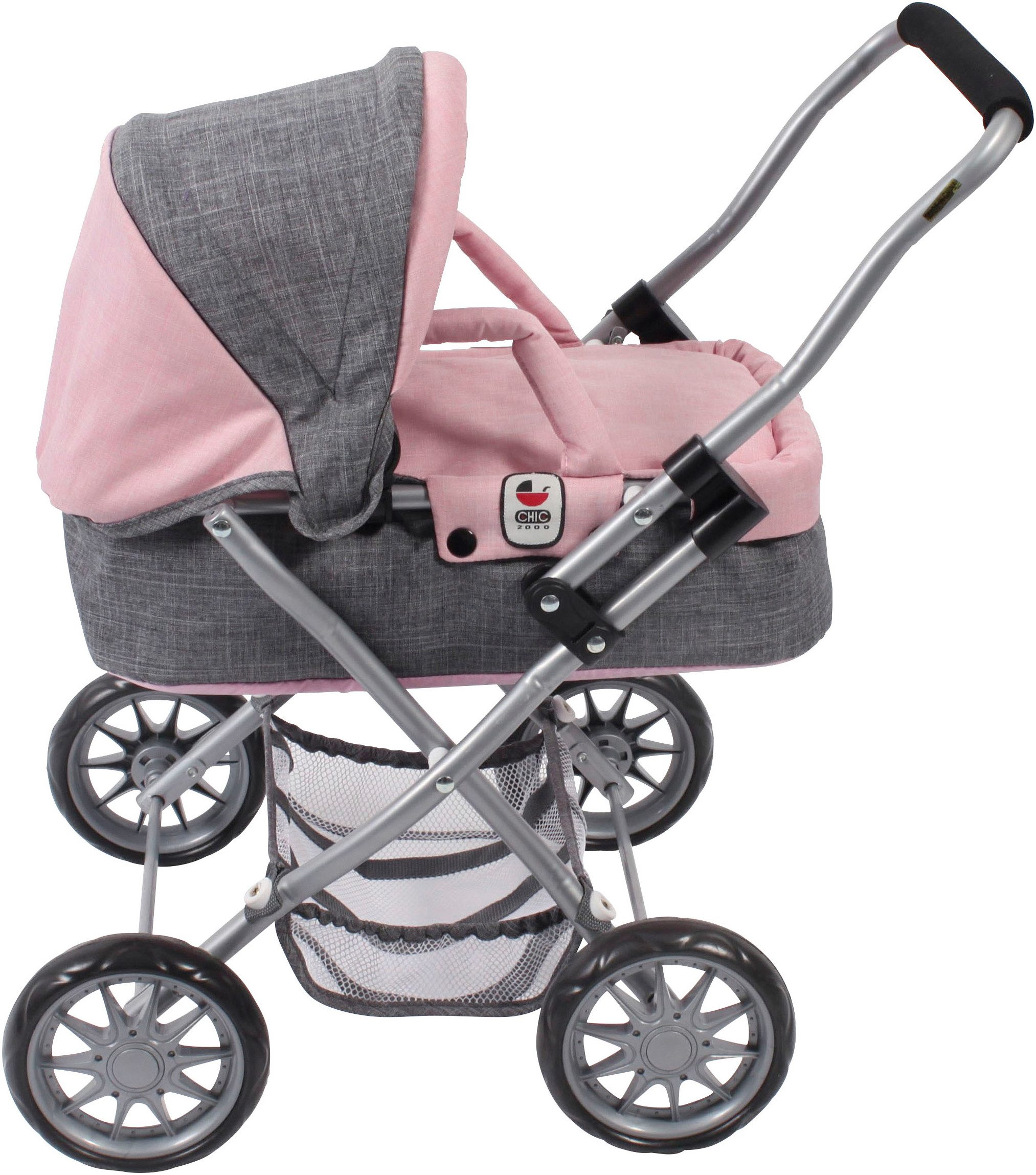 CHIC2000 Puppenwagen Smarty, Melange rosa günstig online kaufen