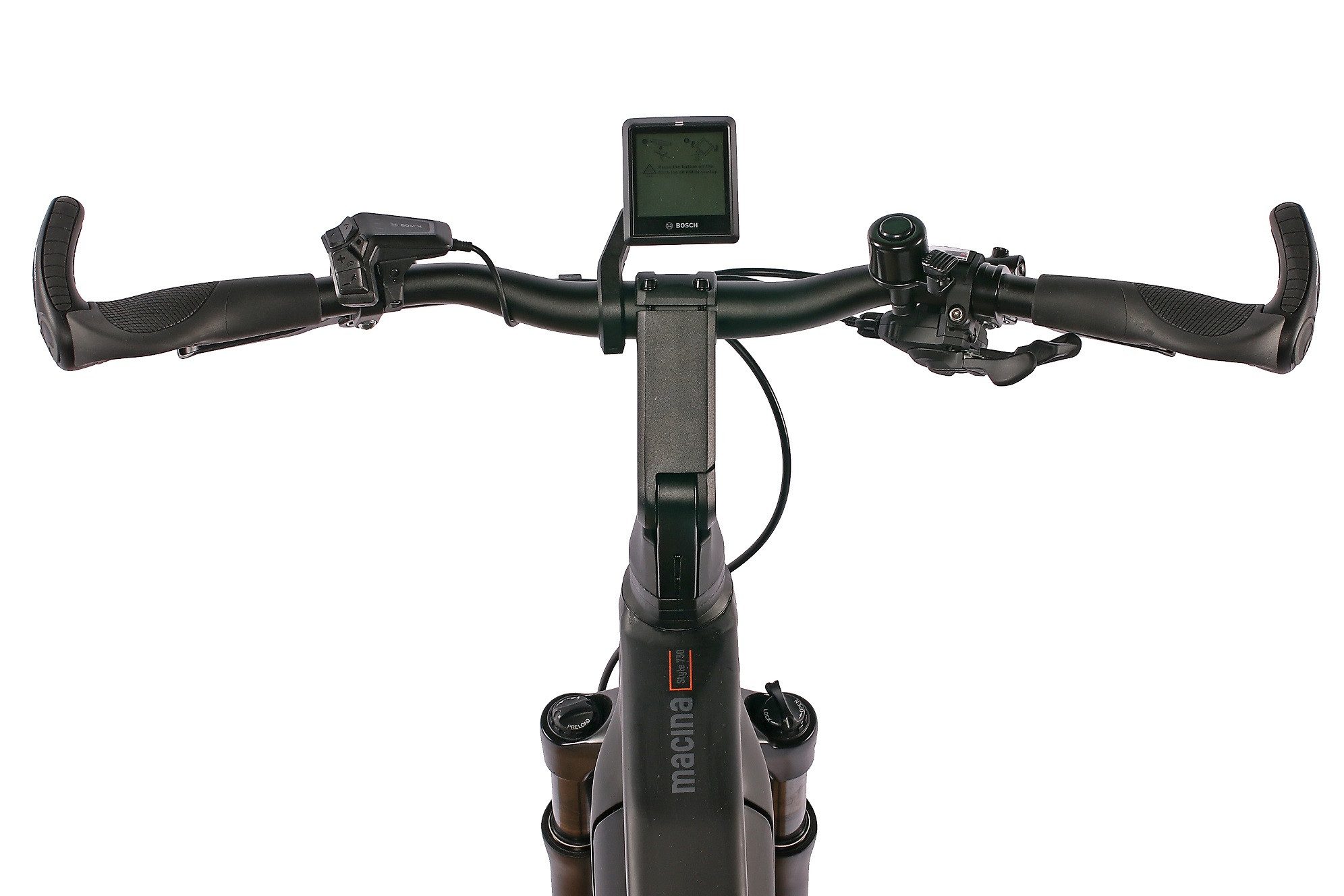 KTM E-Bike KTM Macina Style 730 750 Wh Damen Trapez schwarz 2025, 10 Gang Shimano Deore M5130-10 LG shadow+, Kettenschaltung, Bosch Performance Line CX smart System, 750 Wh