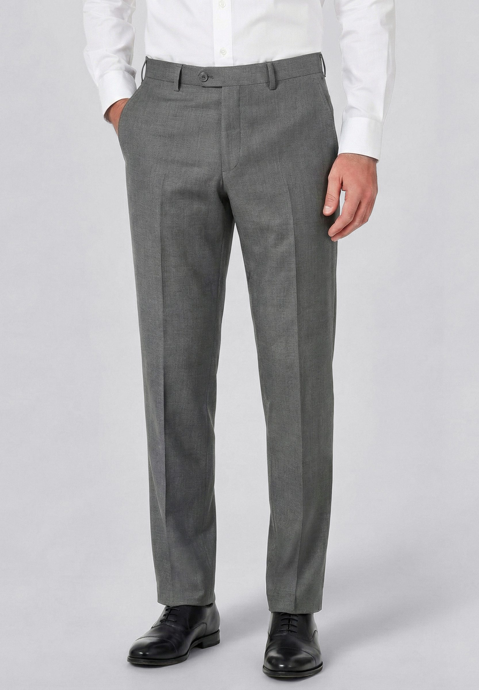 Hiltl Anzughose Piacenza I - B-DYnamic Wool, Regular-Fit, Schurwolle-grau-102