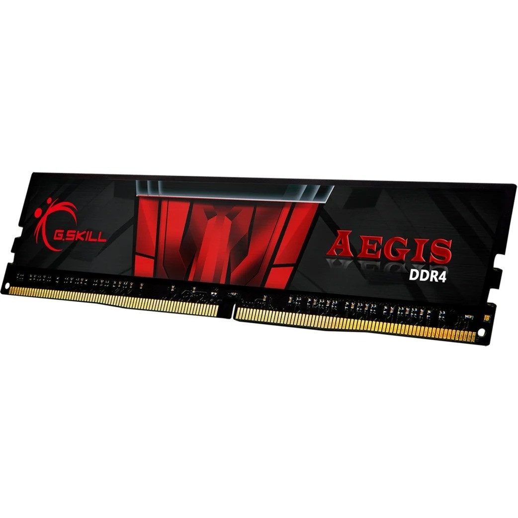 G.Skill Aegis 8GB RAM DDR4-3200 Single CL16 Intel Desktop PC-Arbeitsspeicher (Schneller Arbeitsspeicher für Gaming und stabile Systemleistung)