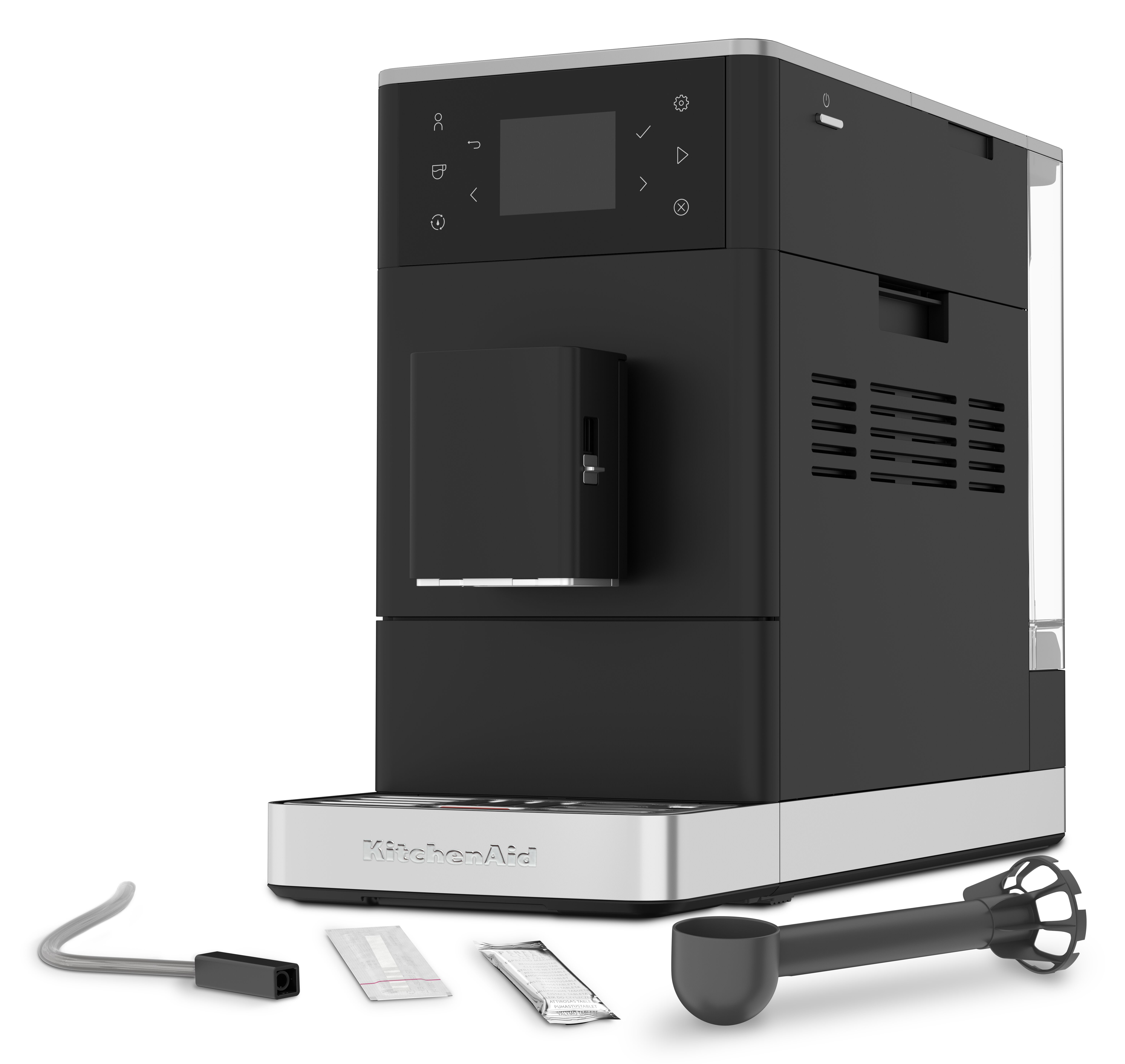 KitchenAid Kaffeevollautomat 5KES8453EBM, QuietGrind-System: ermöglicht eine leise Zubereitung bei jeder Tasse