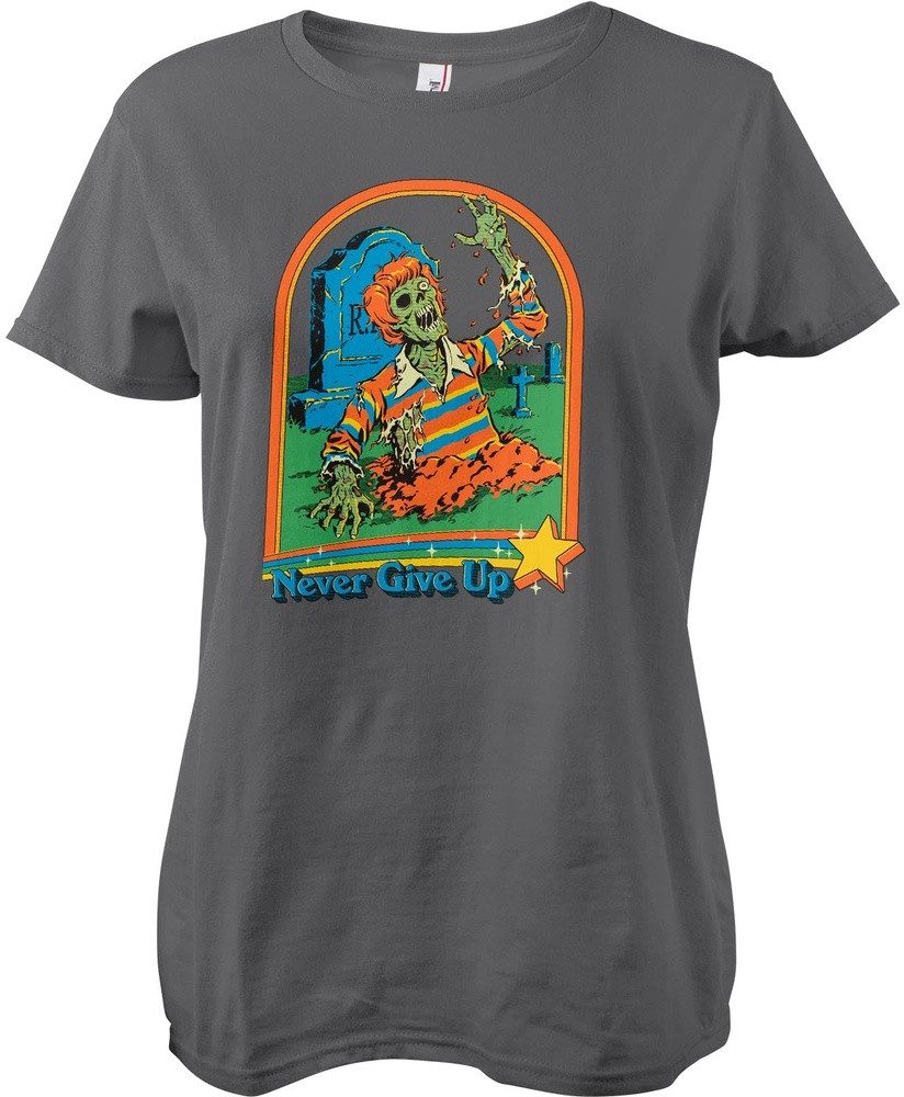 Steven Rhodes Shirttop Steven Rhodes - Never Give Up Girly Tee