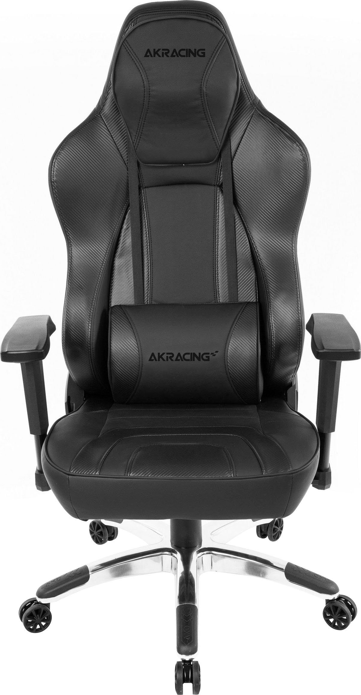 AKRacing Gaming-Stuhl In Office Obsidian, verstellbare Armlehnen Dimensionen vier