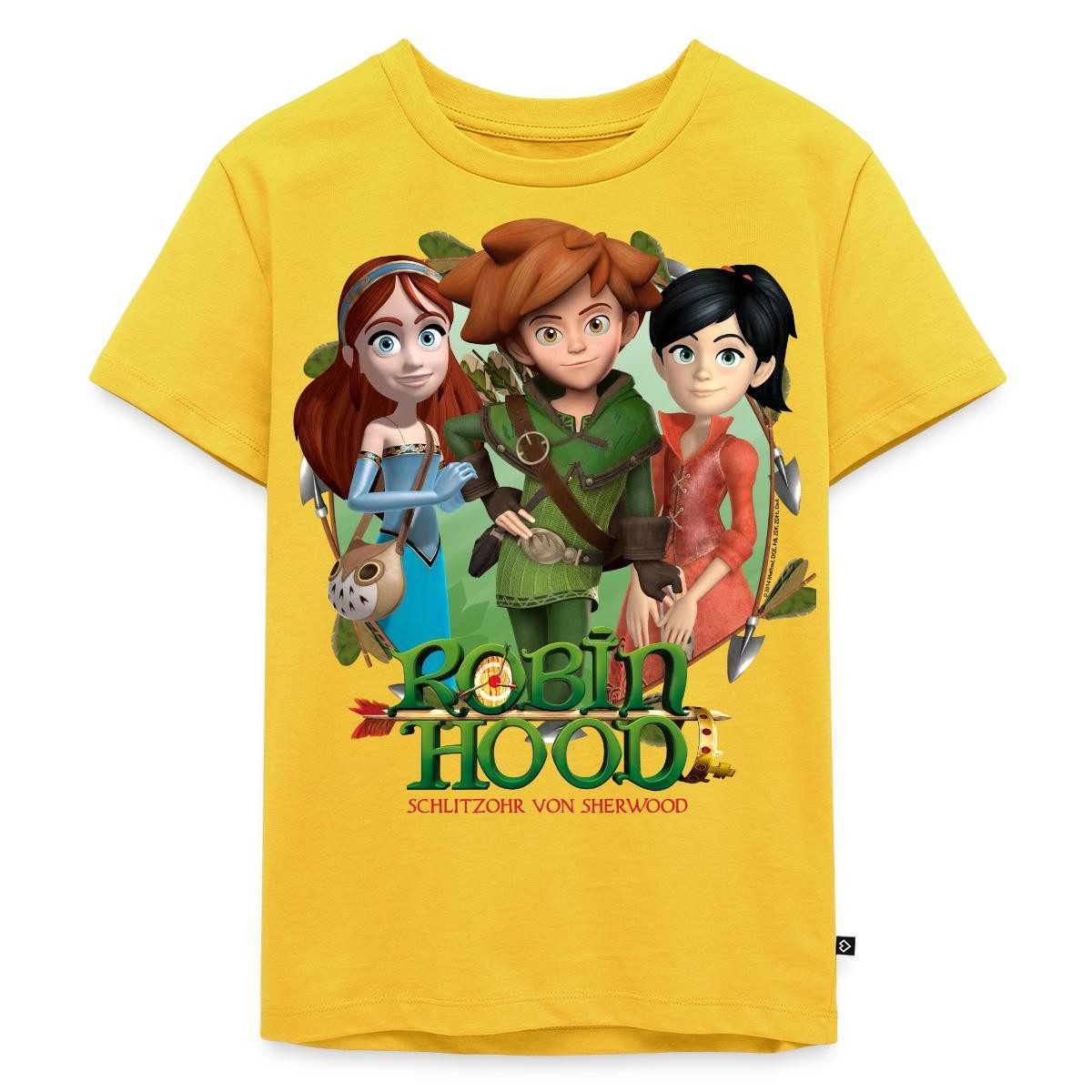 T-Shirt Robin Hood Gruppenbild Mit Marian Und Scarlett Kinder Premium T-Shirt