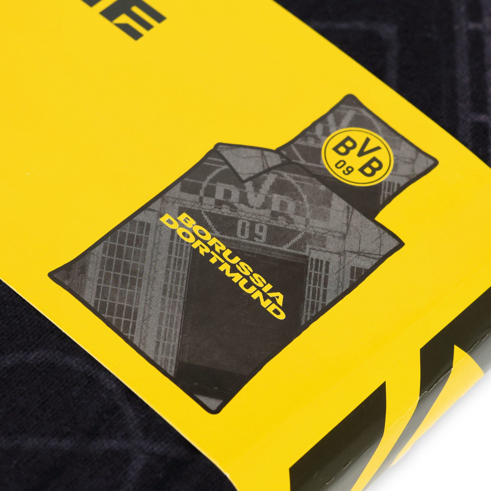 BVB Bettwäsche BVB Biberbettwäsche Stadion 135 x 200cm, 100 % Baumwolle, 2 teilig