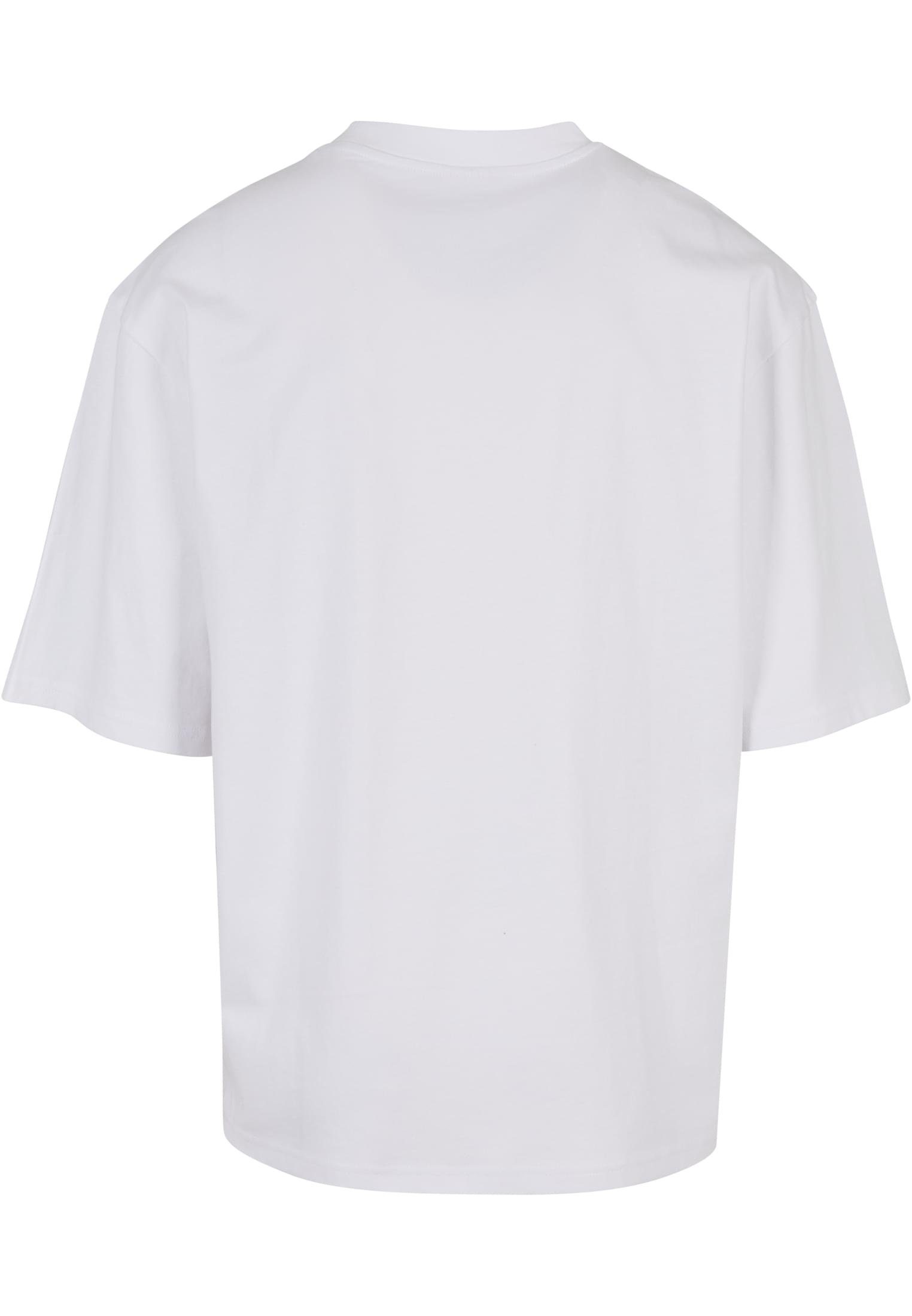 Sleeve Organic CLASSICS Kurzarmshirt (1-tlg) white Herren Oversized URBAN Tee