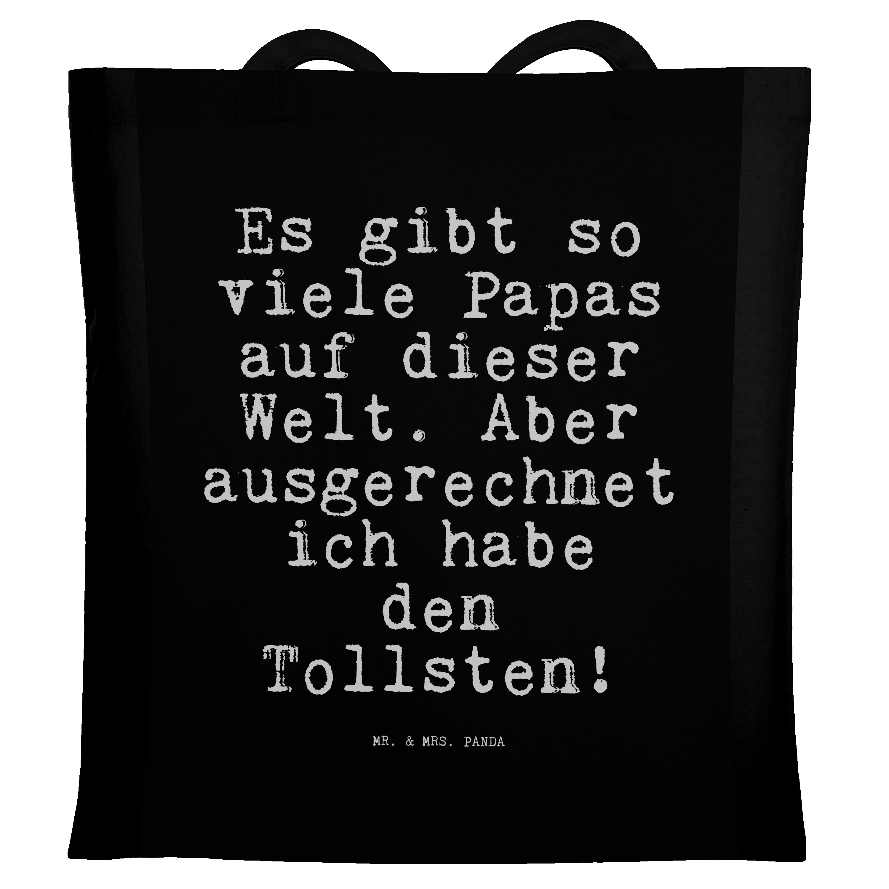 Mr. & Mrs. Panda Tragetasche Es gibt so viele... - Schwarz - Geschenk, Zitate, Beuteltasche, Sprüc (1-tlg)